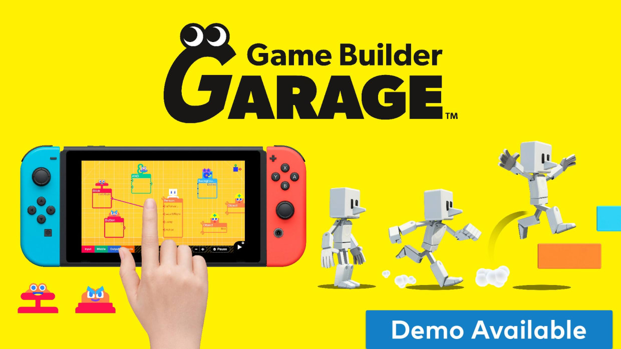 Game Builder Garage - SWITCH [EUROPA] - Xande A Lenda Games. A sua