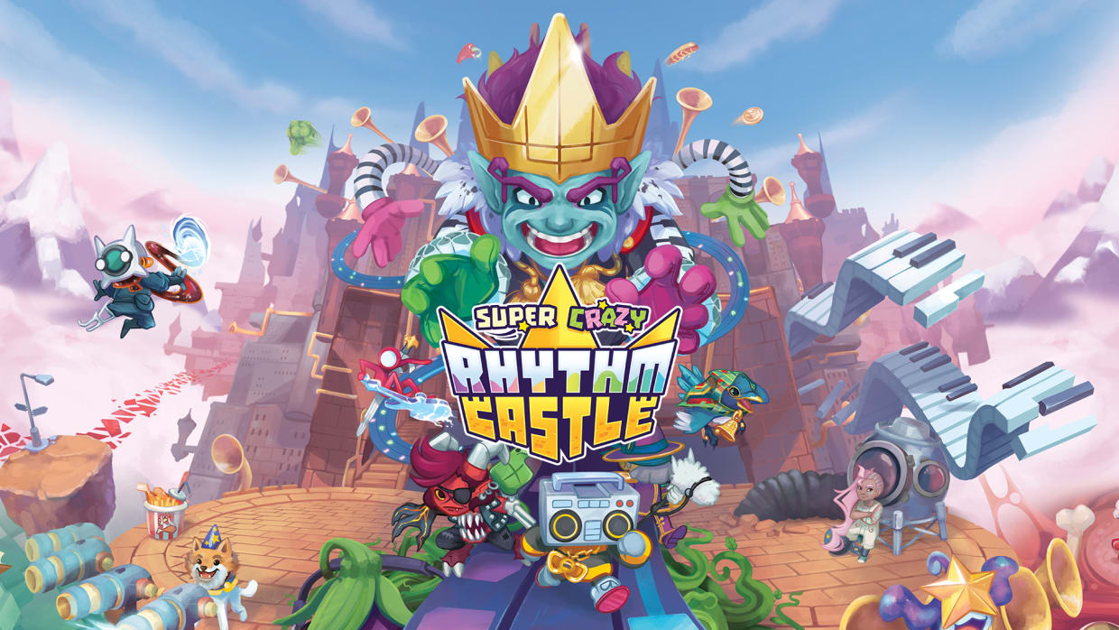 It's 'Super Crazy Rhythm Castle', The Chaotic Rhythm Adventure! An