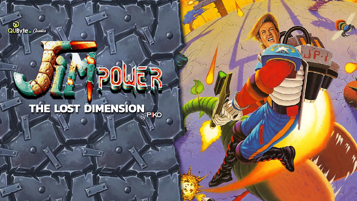 QUByte Classics: Jim Power: The Lost Dimension by PIKO 1