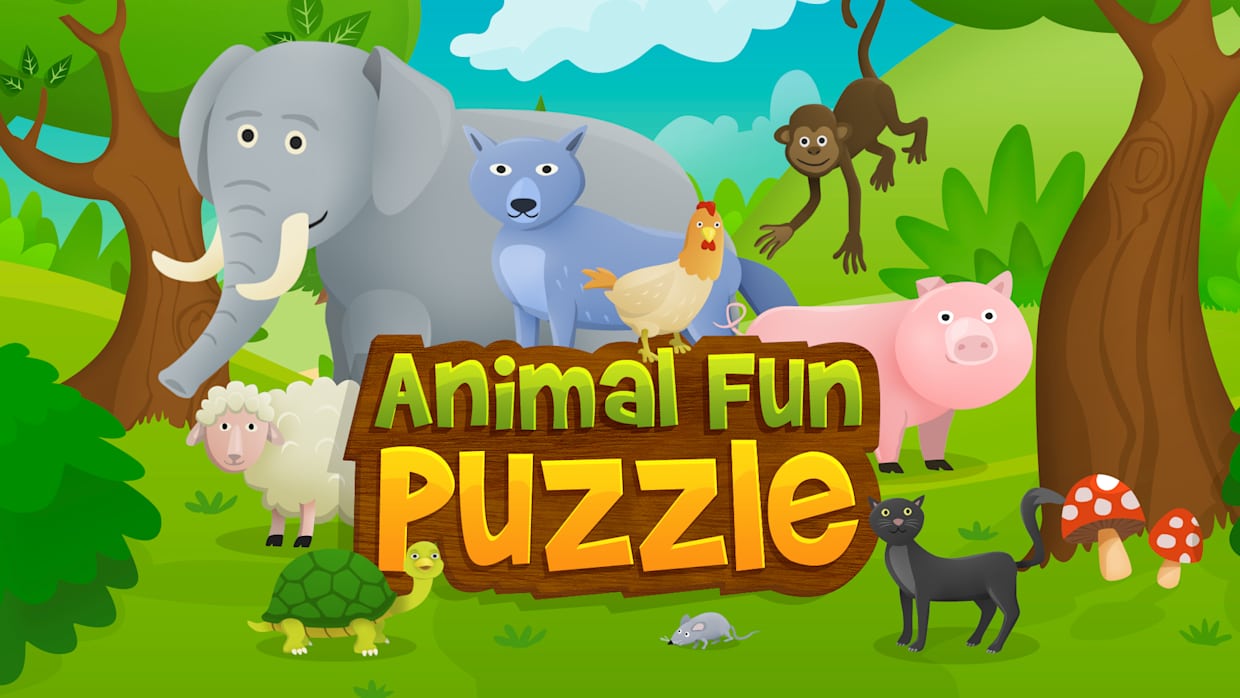 Animal Fun Puzzle - Preschool and kindergarten learning and fun game for toddlers and kids 1