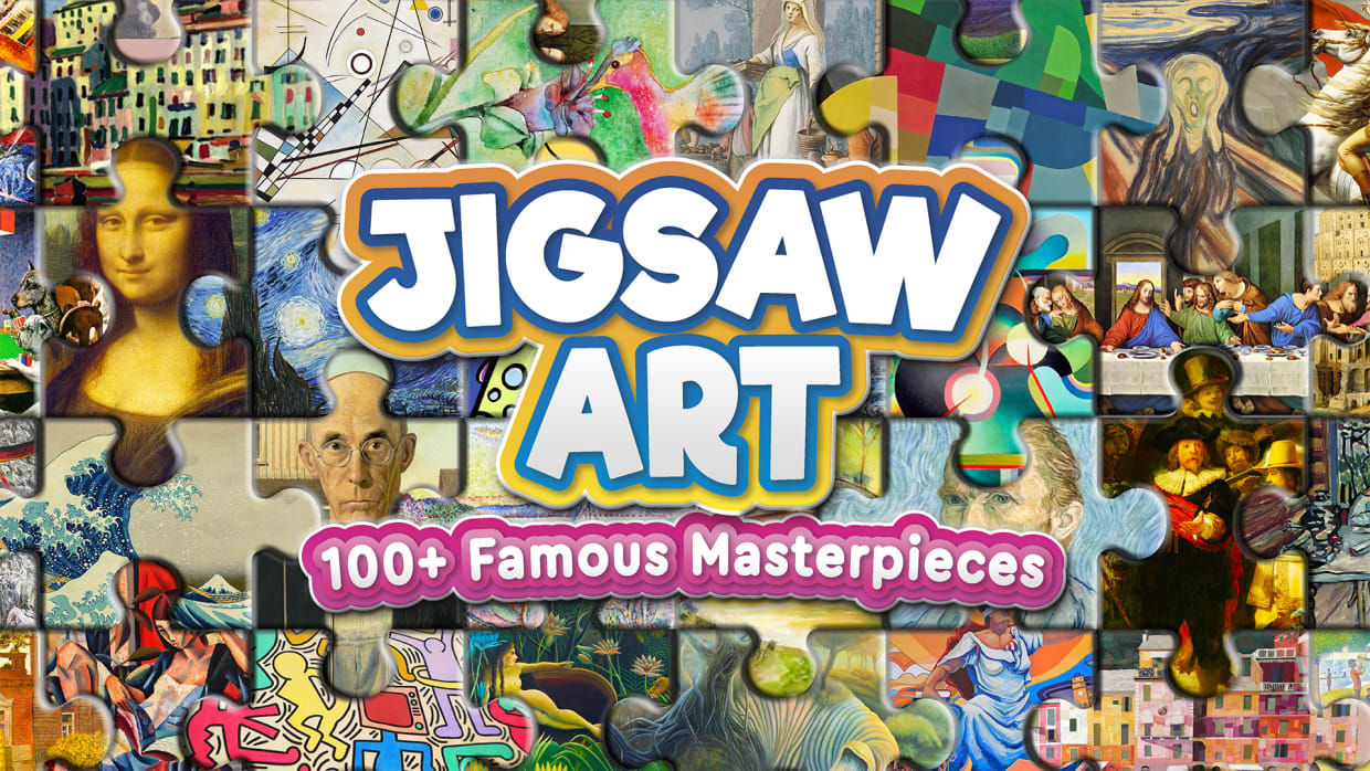 Jigsaw Art: 100+ Famous Masterpieces 1