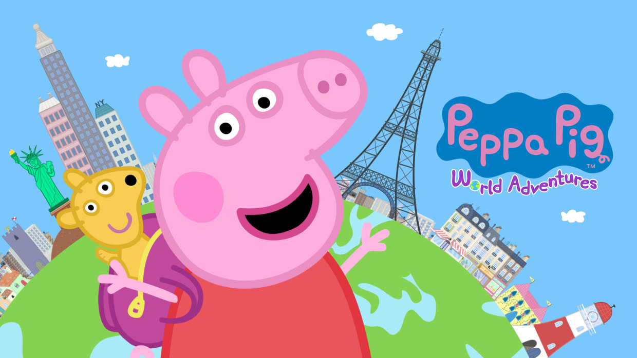 Peppa Pig House - Green Car Wallpaper Download