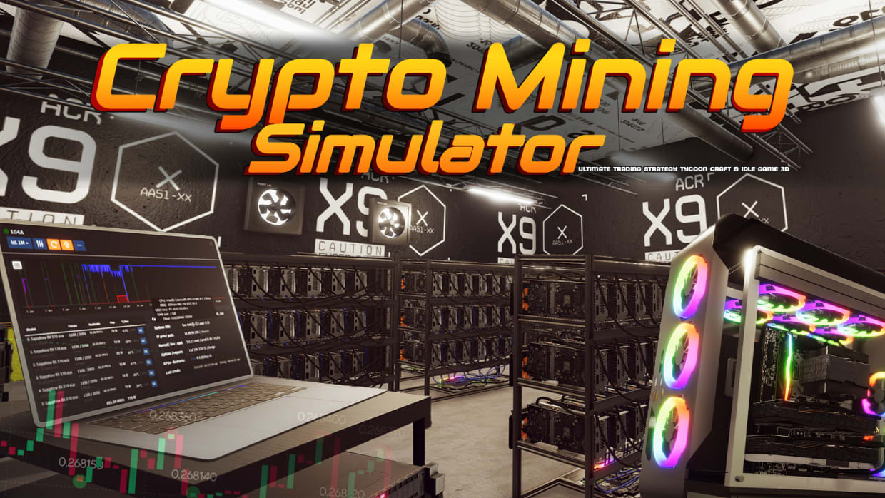 Crypto Mining Simulator - Ultimate Trading Strategy Tycoon Craft & Idle Game 3D 1