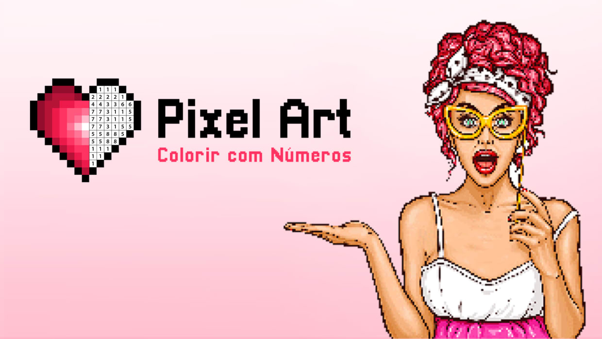 Pixel Art - Colorir com Números 1
