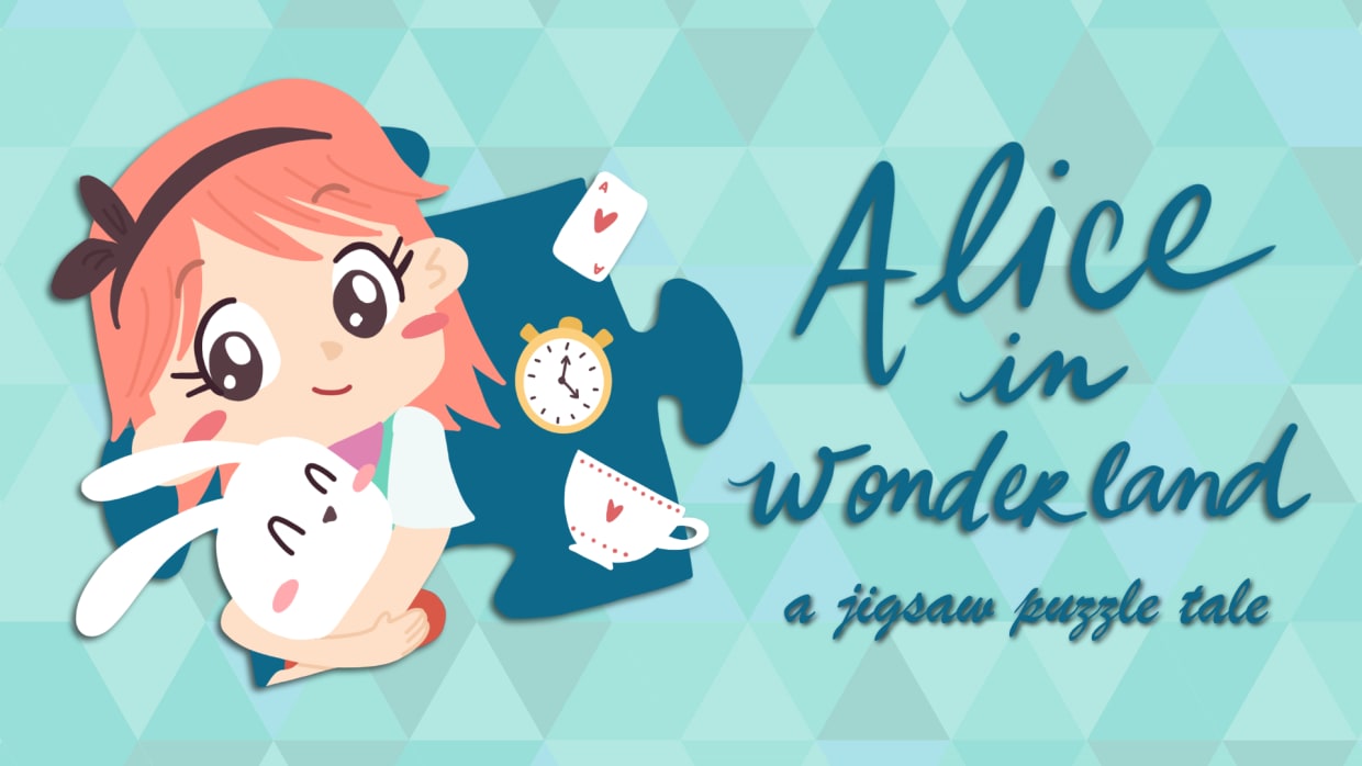 Alice in Wonderland - A jigsaw puzzle tale 1