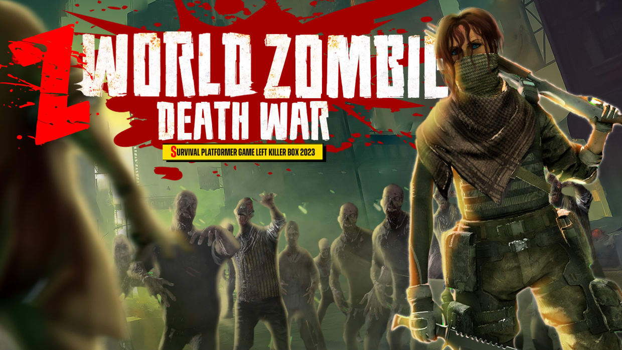 Z World Zombie Death War : Survival Platformer Game Left Killer Box 2023