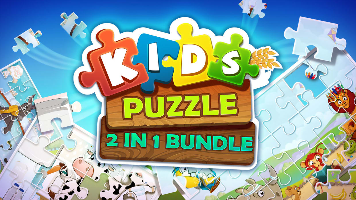 Kids Puzzle - 2 in 1 Bundle 1