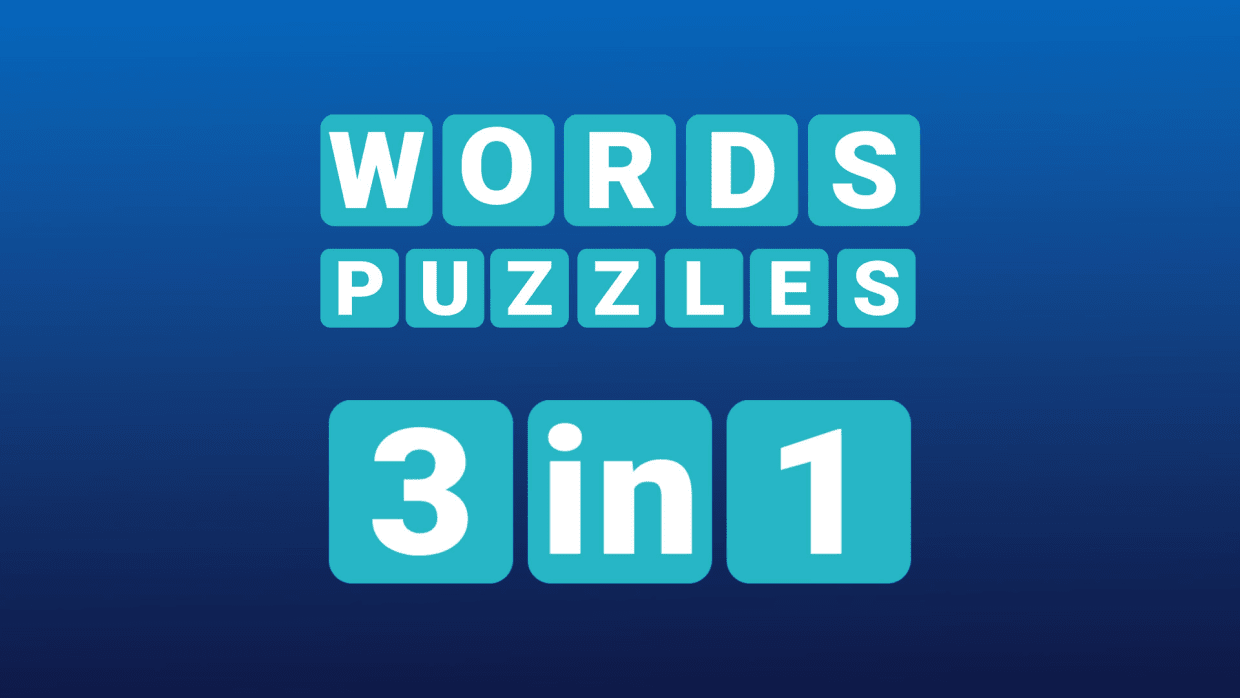 Words Puzzles 3 in 1 1