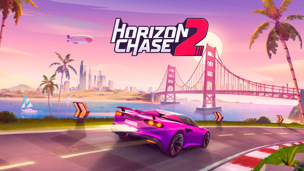 Horizon Chase Turbo está com download grátis na Epic Games Store