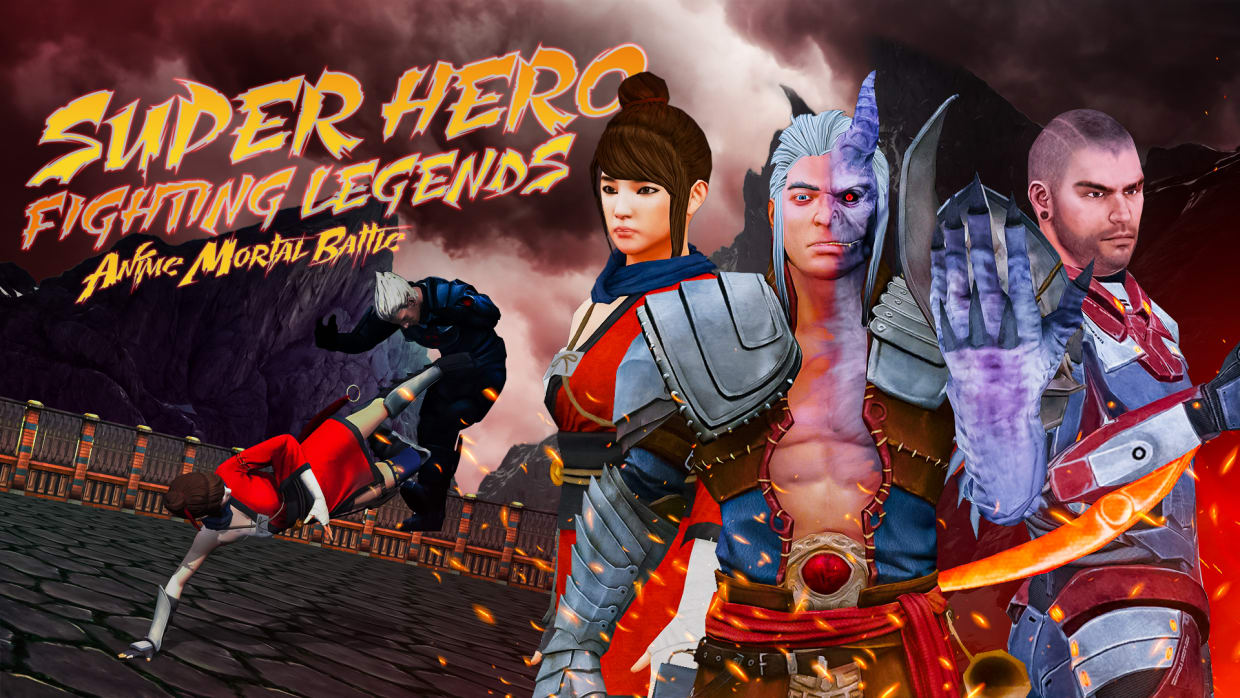 Super Hero Fighting Legends : Anime Mortal Battle 1