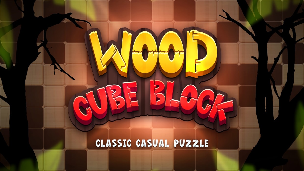 Wood Cube Block: Classic Casual Puzzle 1