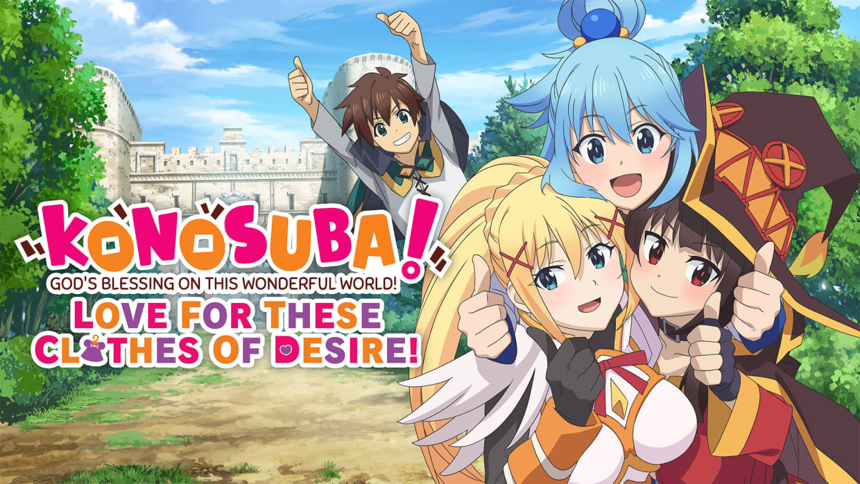 KONOSUBA - God's Blessing on this Wonderful World! Love For These Clothes  Of Desire! for Nintendo Switch - Nintendo Official Site