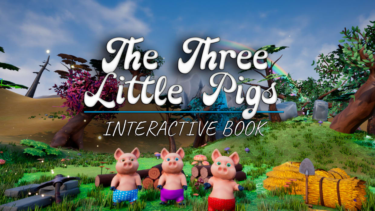 Los tres cerditos: Libro Interactivo 1