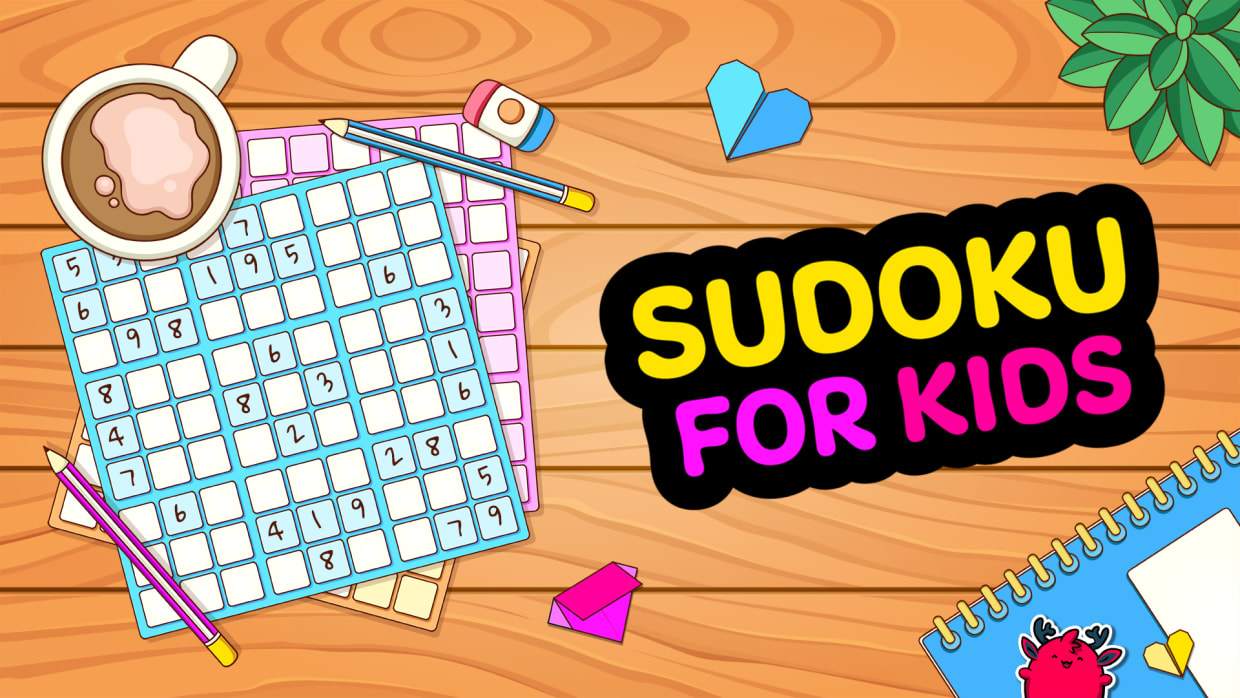 Set of Sudoku Puzzles. Different Levels. Logic Game for Children