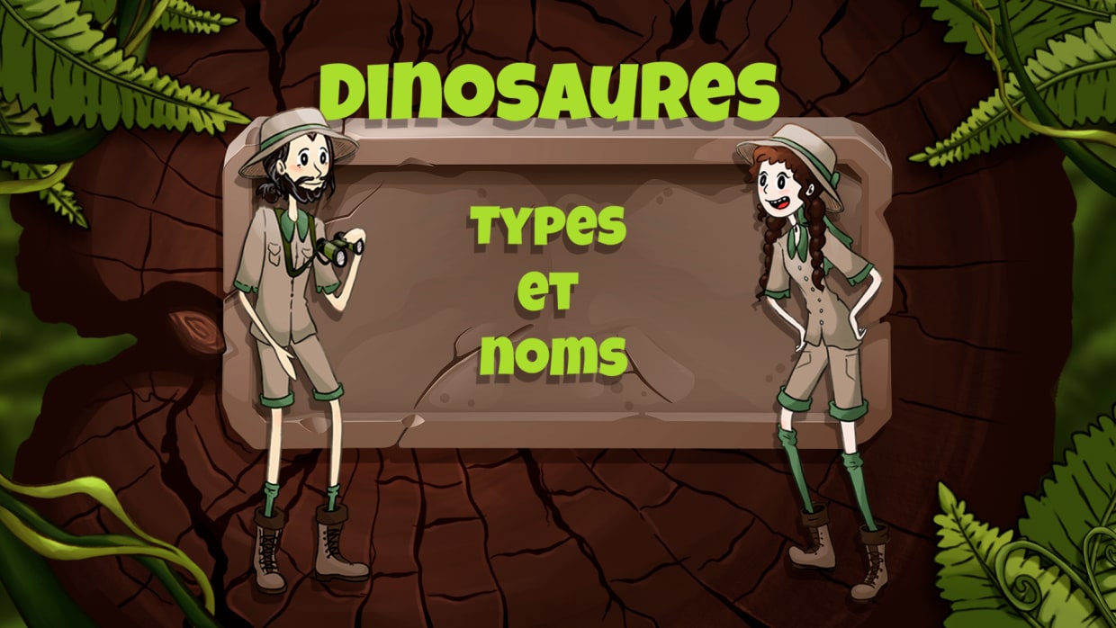 Dinosaures: Types et noms 1