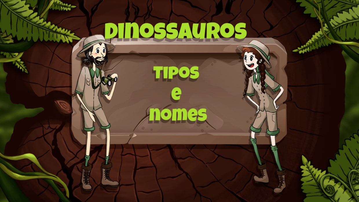 Dinossauros: Tipos e nomes 1