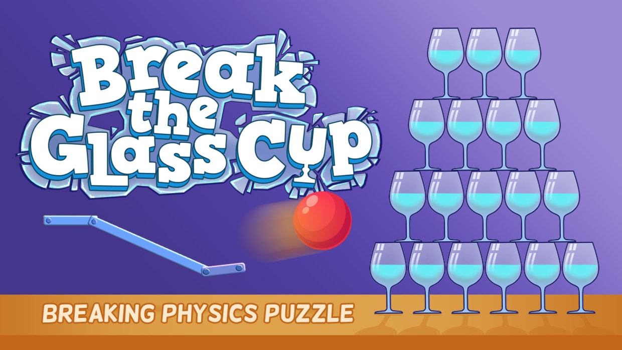 Break the Glass Cup: Breaking Physics Puzzle 1