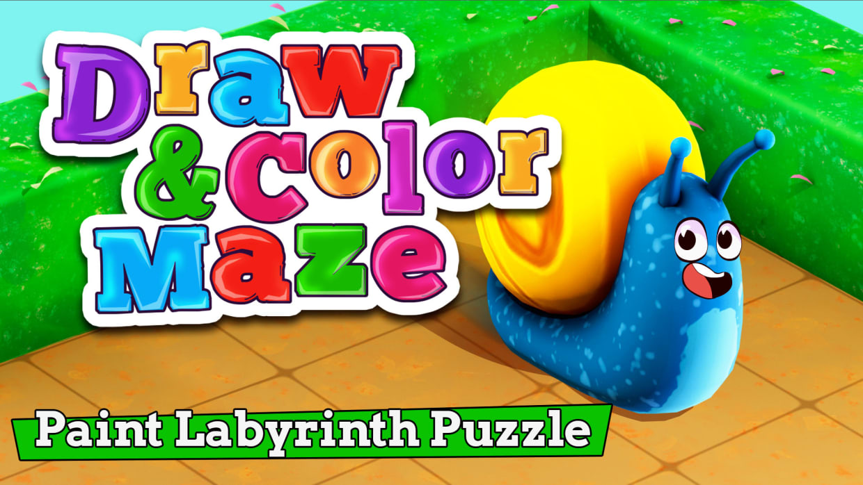 Draw & Color Maze: Paint Labyrinth Puzzle 1