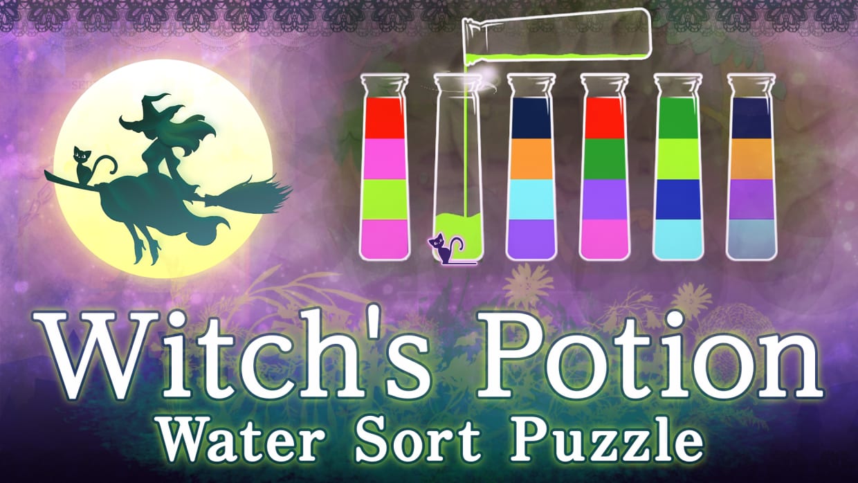 Witch's Potion: Water Sort Puzzle 1