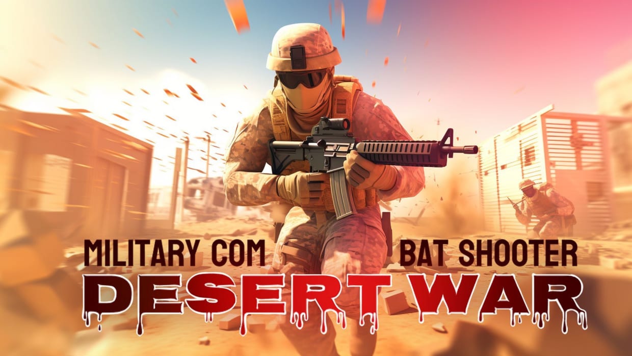 Military Combat Shooter Desert War 1