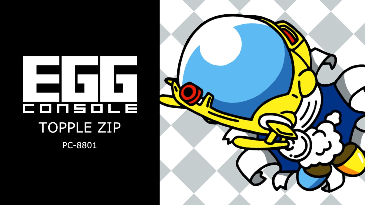 EGGCONSOLE TOPPLE ZIP PC-8801 1