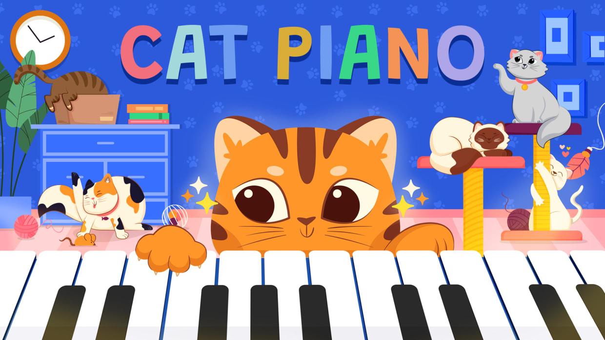 Cat Piano 1