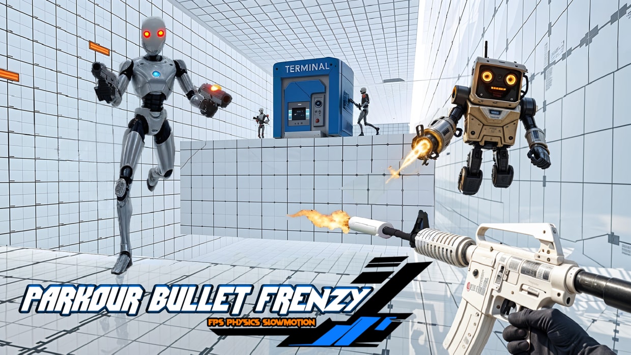 Parkour Bullet Frenzy - FPS, Physics, Slowmotion 1