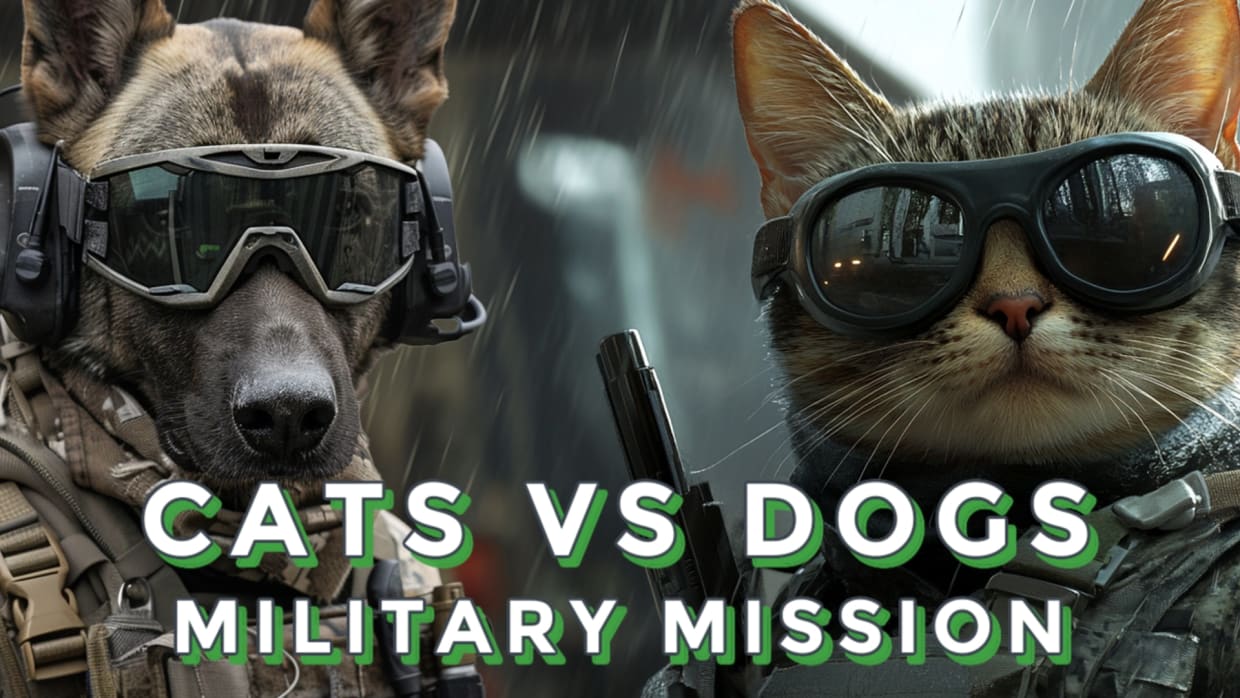 Cats VS Dogs Military Mission 1