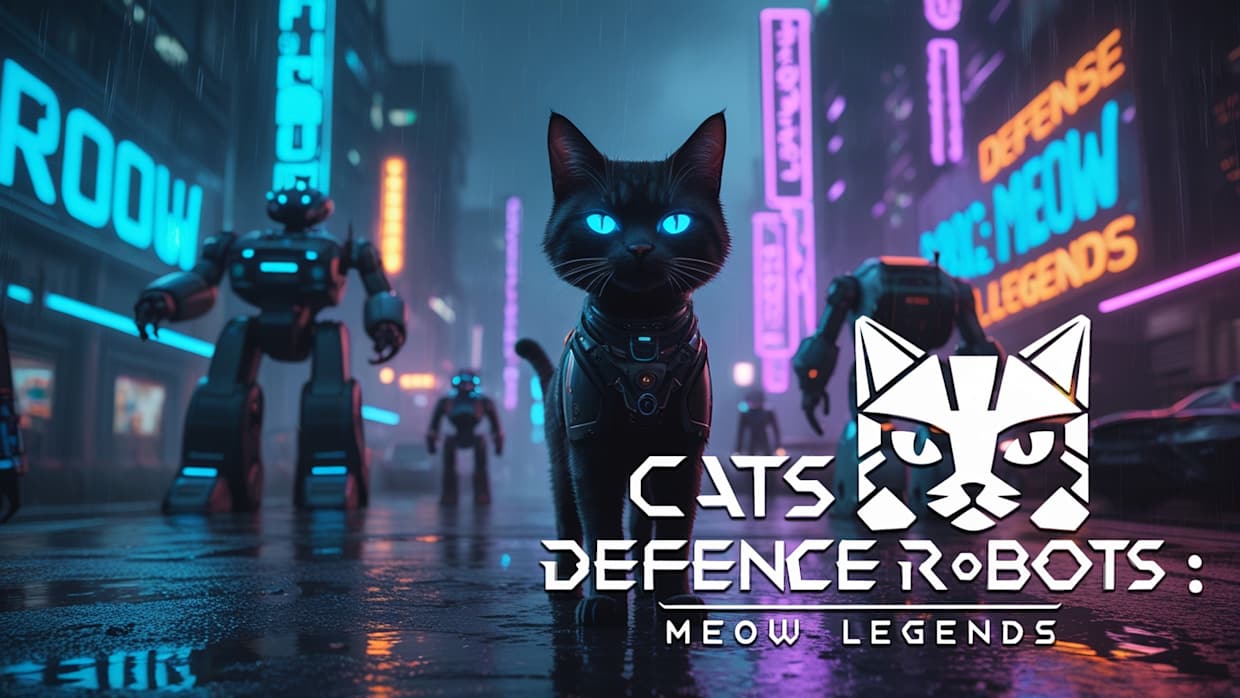 Cats Defense Robots: Meow Legends 1