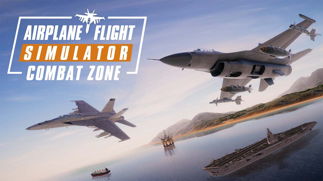 Airplane Flight Simulator : Combat Zone 1
