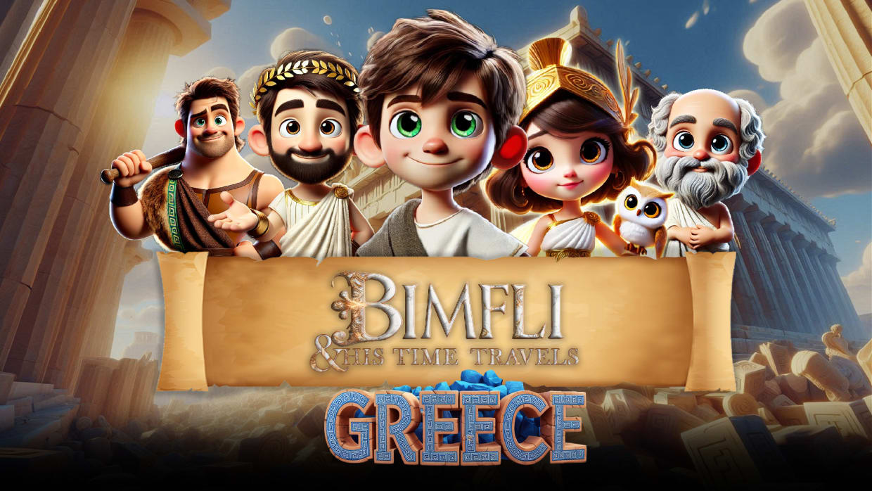Bimfli and His Travels In Time: Greece 1