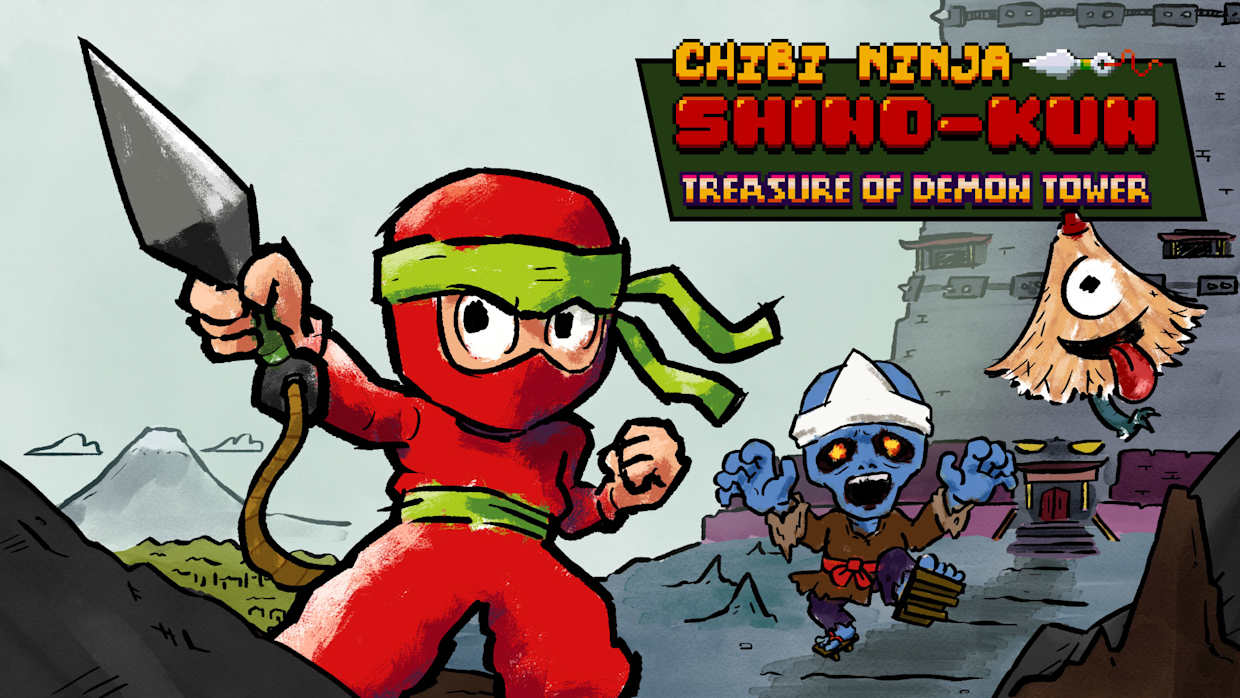 Chibi Ninja Shino-kun Treasure of Demon Tower 1