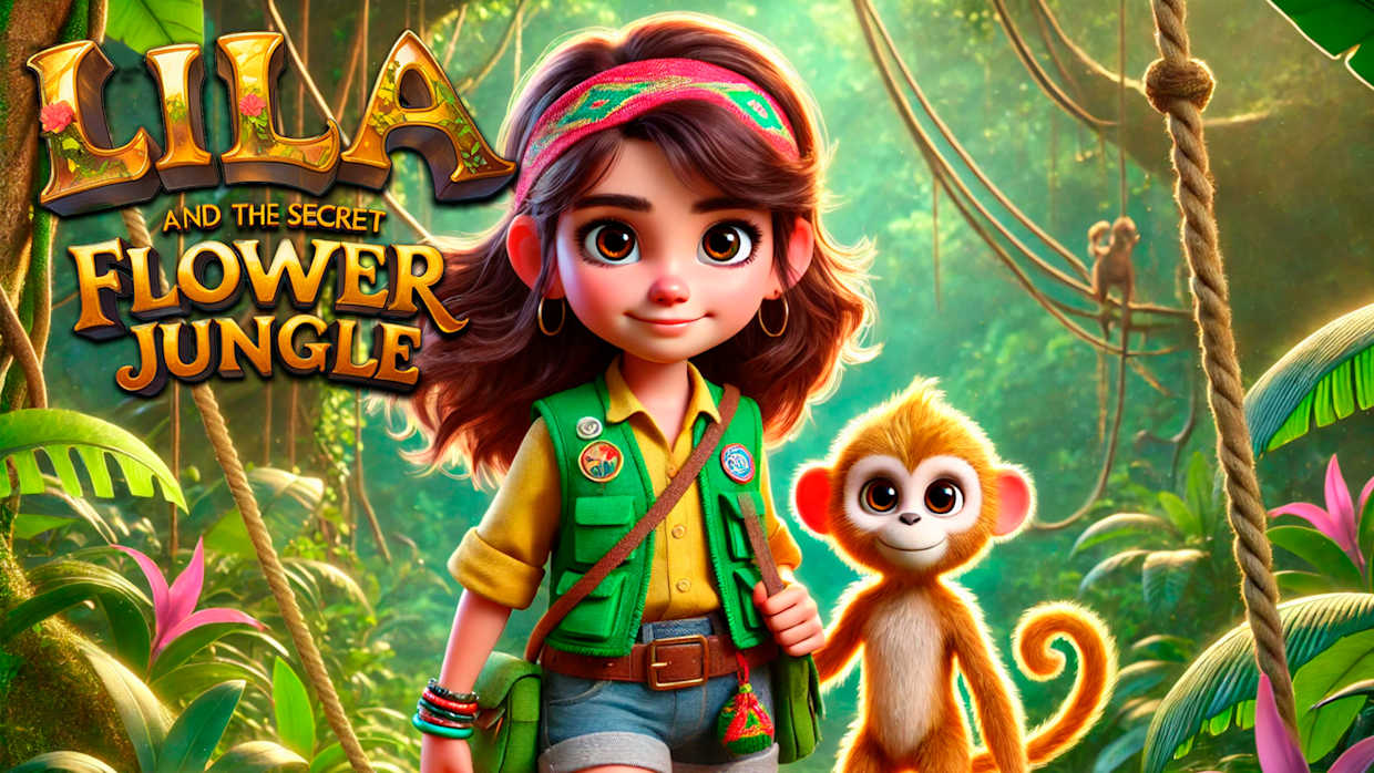 Lila and the Secret Flower Jungle 1