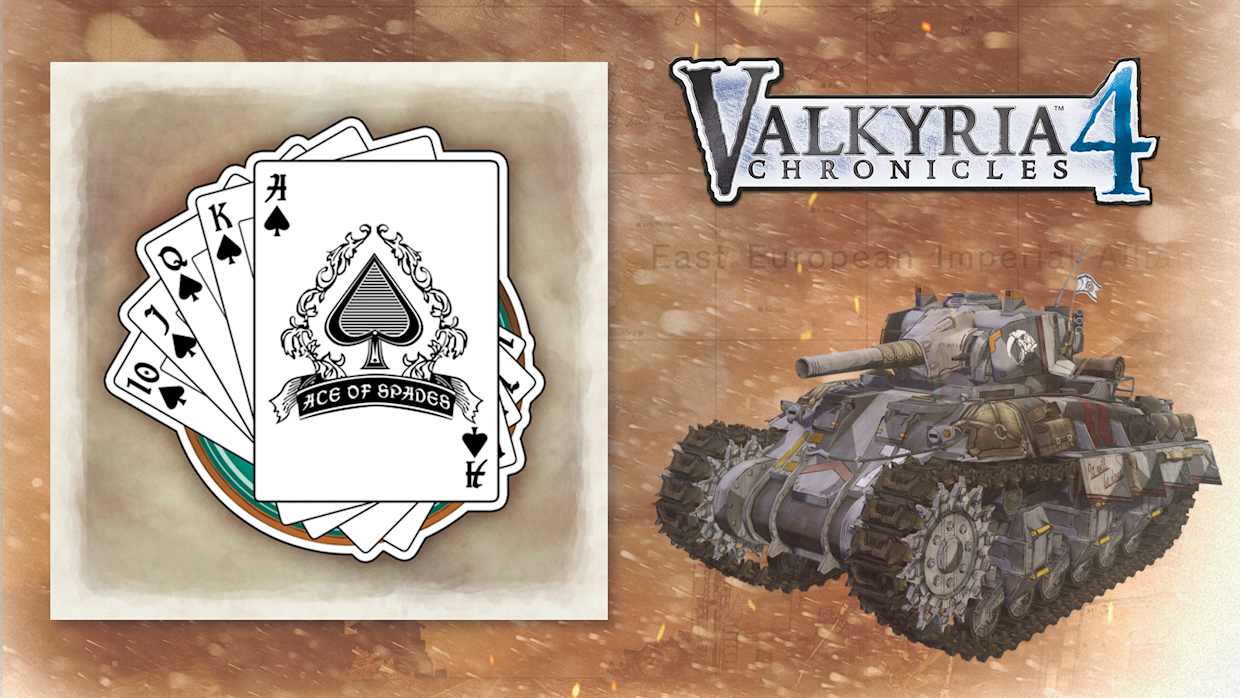 Tank Decal - Royal Flush 1