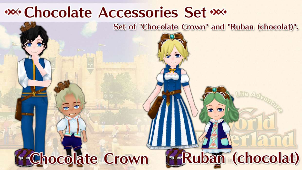 Chocolate Accessories Set 1