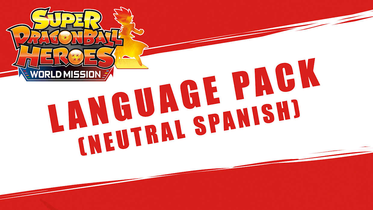 SUPER DRAGON BALL HEROES WORLD MISSION - Language Pack (Neutral Spanish) 1