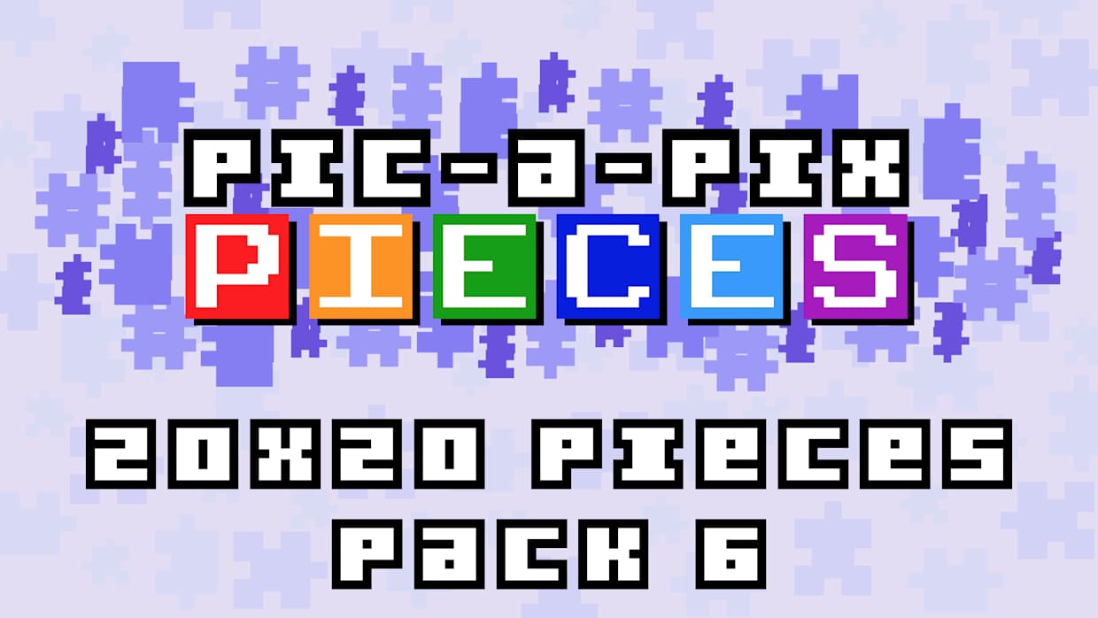 20x20 Pieces Pack 6 1