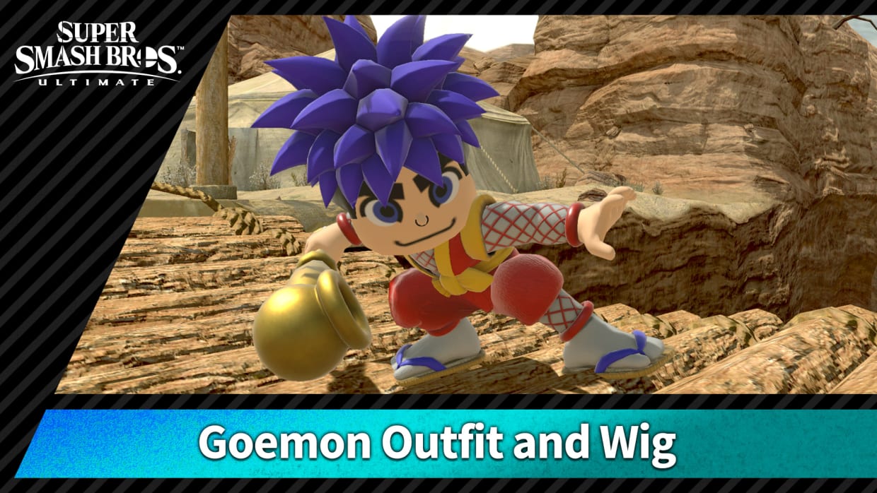 【Costume】Goemon Outfit and Wig 1