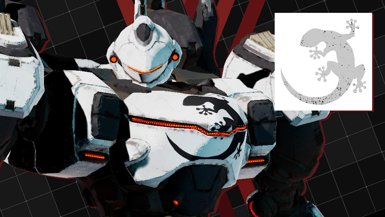 Arsenal Decal "Gecko" 1