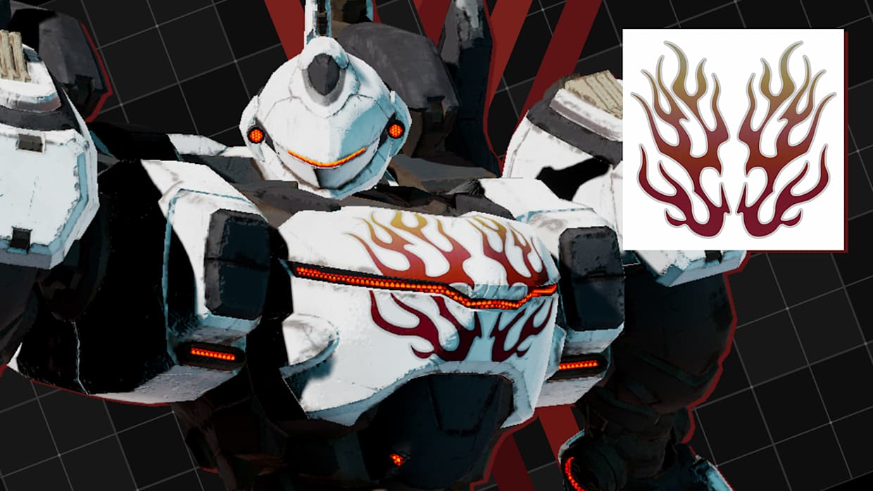 Arsenal Decal "Flames" 1