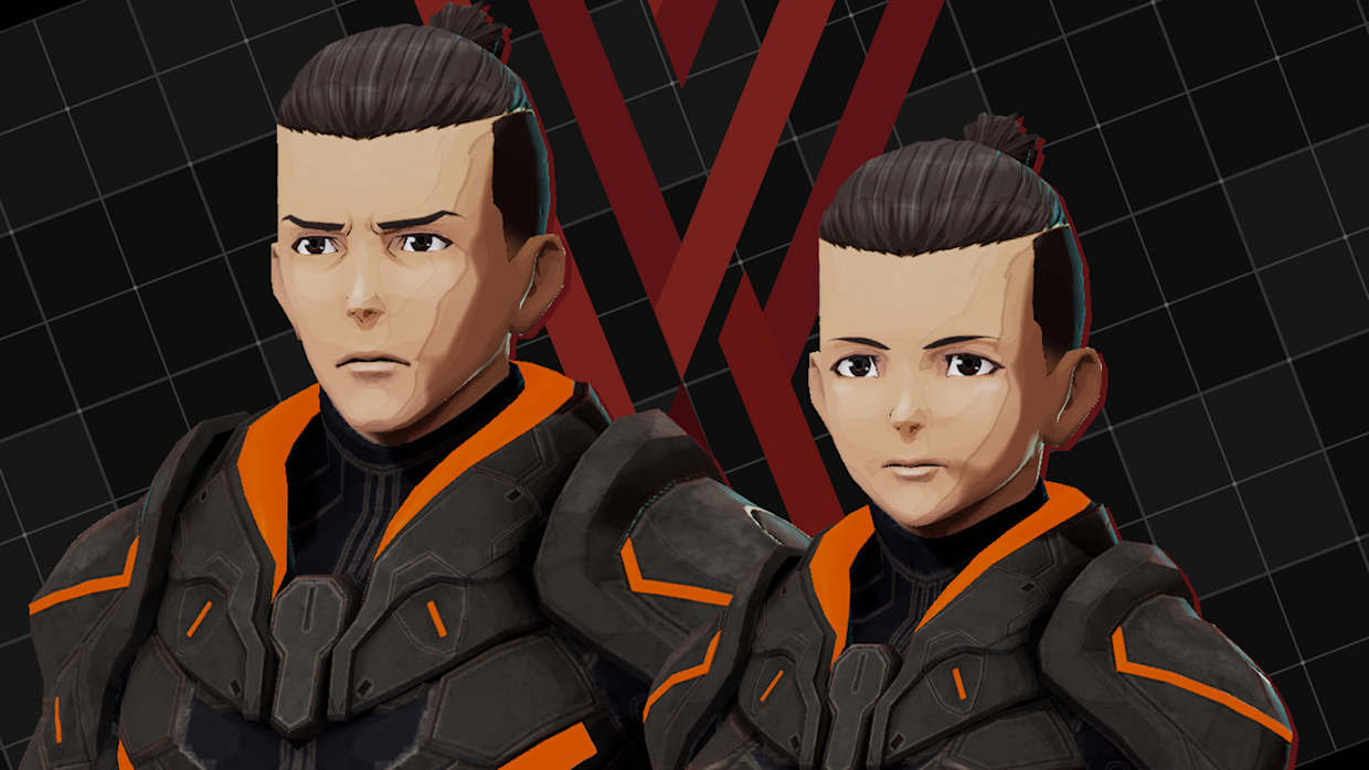 Outer Edit parts "Man Bun" 1