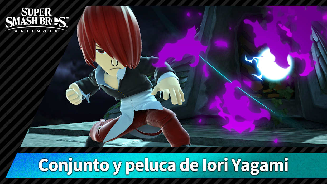 【Disfraz】Conjunto y peluca de Iori Yagami 1