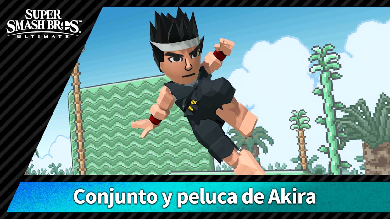 【Disfraz】Conjunto y peluca de Akira 1