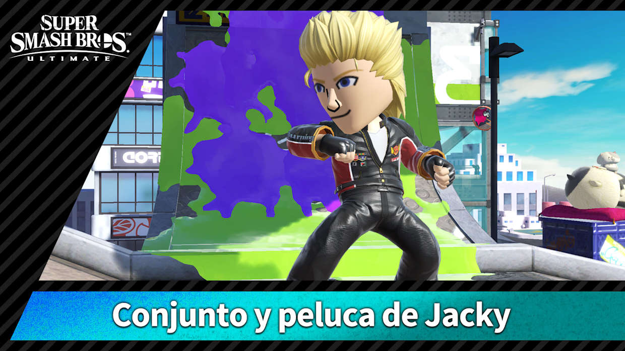 【Disfraz】Conjunto y peluca de Jacky 1
