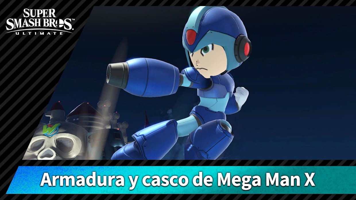 【Disfraz】Armadura y casco de Mega Man X 1