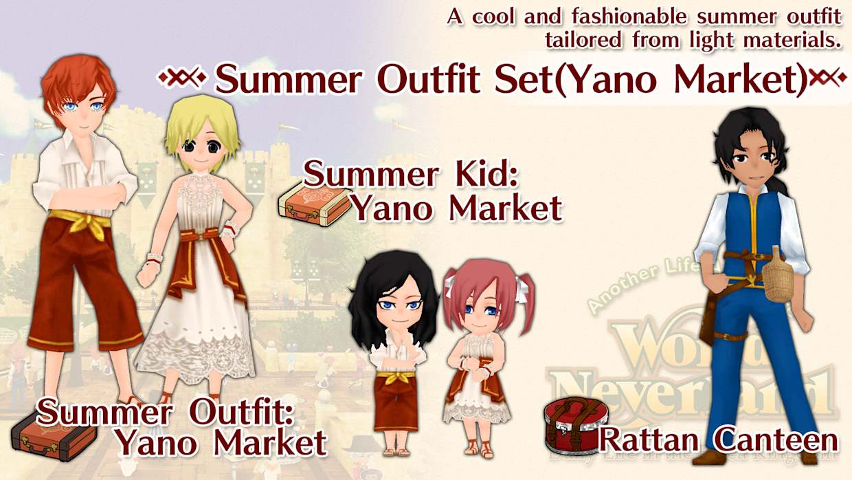 Summer Outfit Set(Yano Market) 1