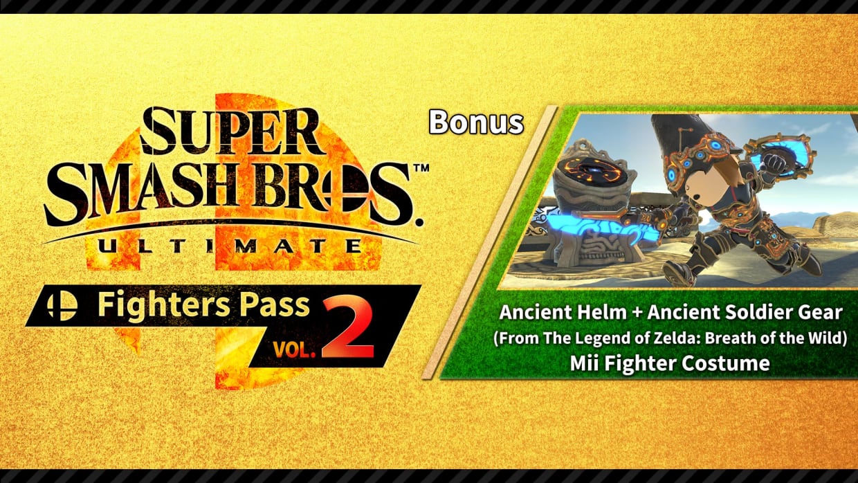 Fighters Pass Bonus Mii Fighter Costume (Ancient Soldier) 1