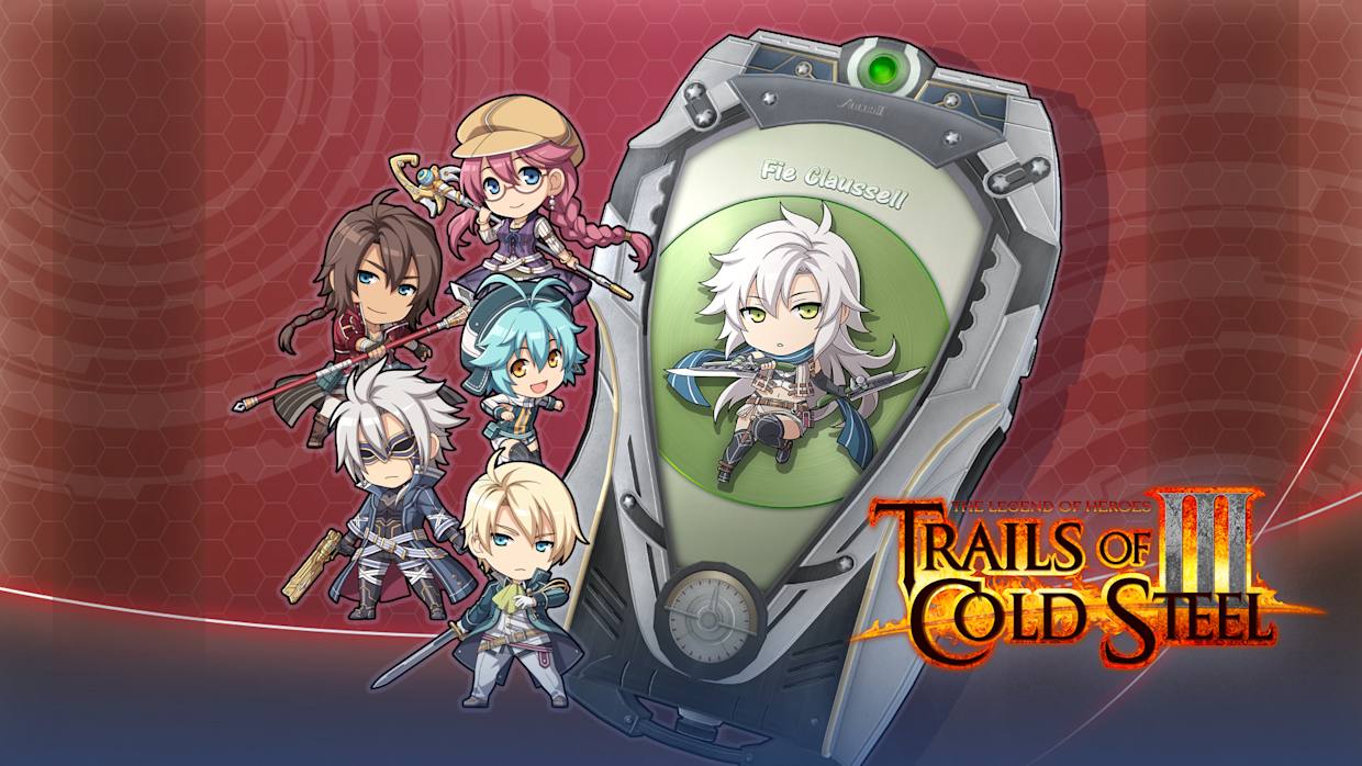 Trails of Cold Steel III: ARCUS Cover Set D 1