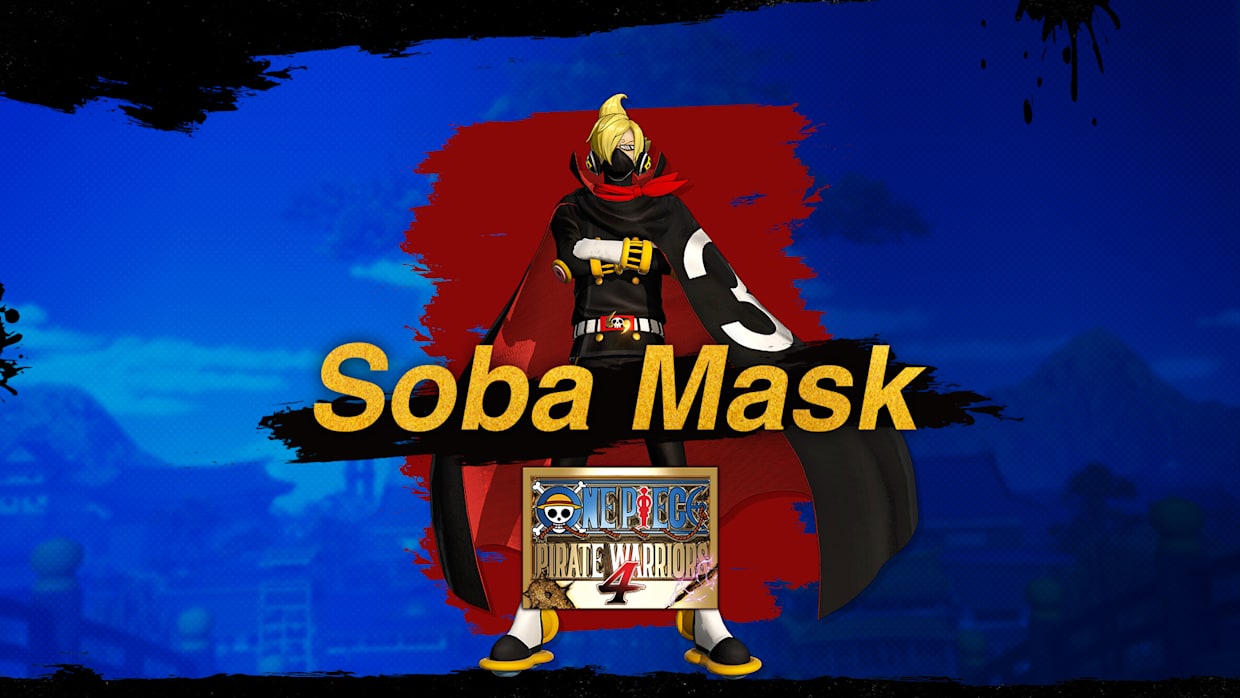 ONE PIECE: PIRATE WARRIORS 4 Sanji Costume "Soba Mask" 1