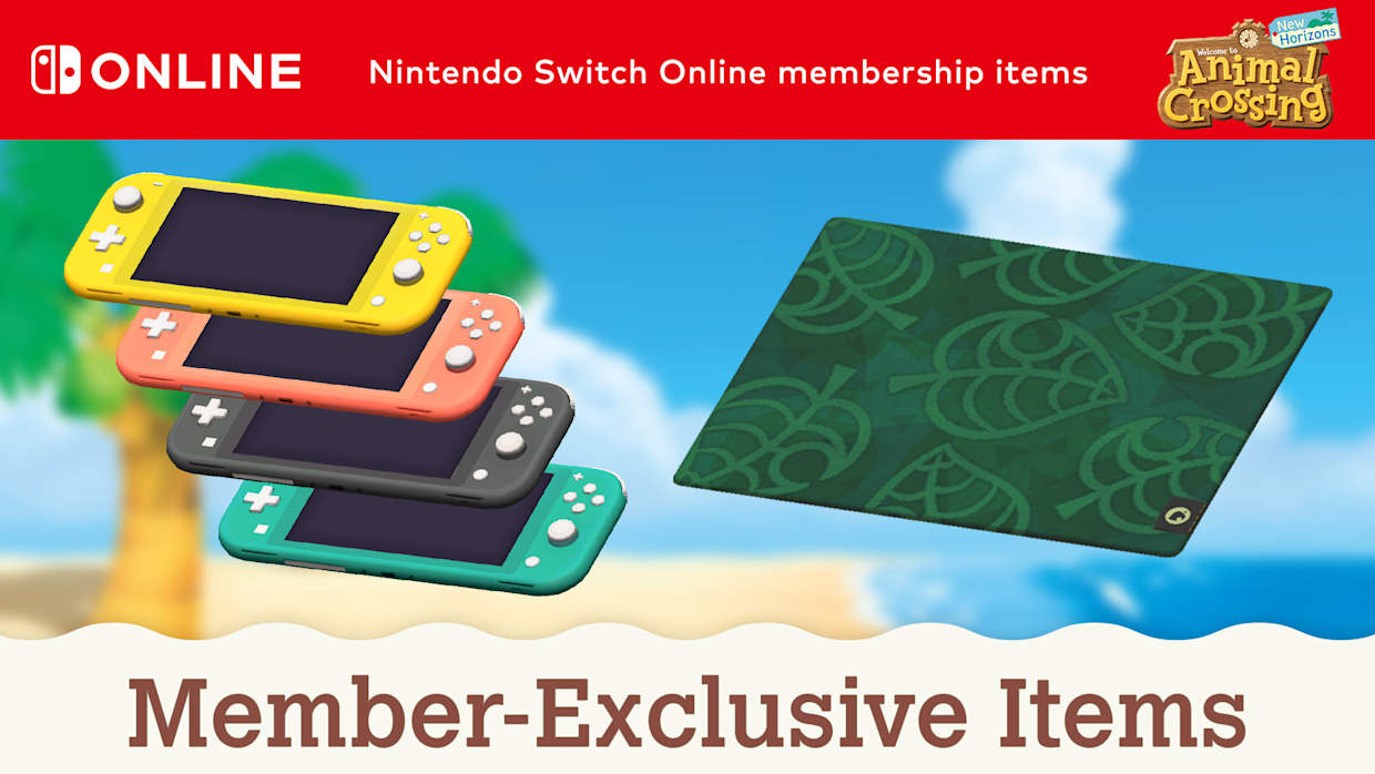 Animal Crossing™: New Horizons Nintendo Switch Online - Member-Exclusive Items 1
